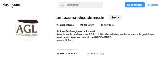 Post image of Les AGL désormais sur Instagram !